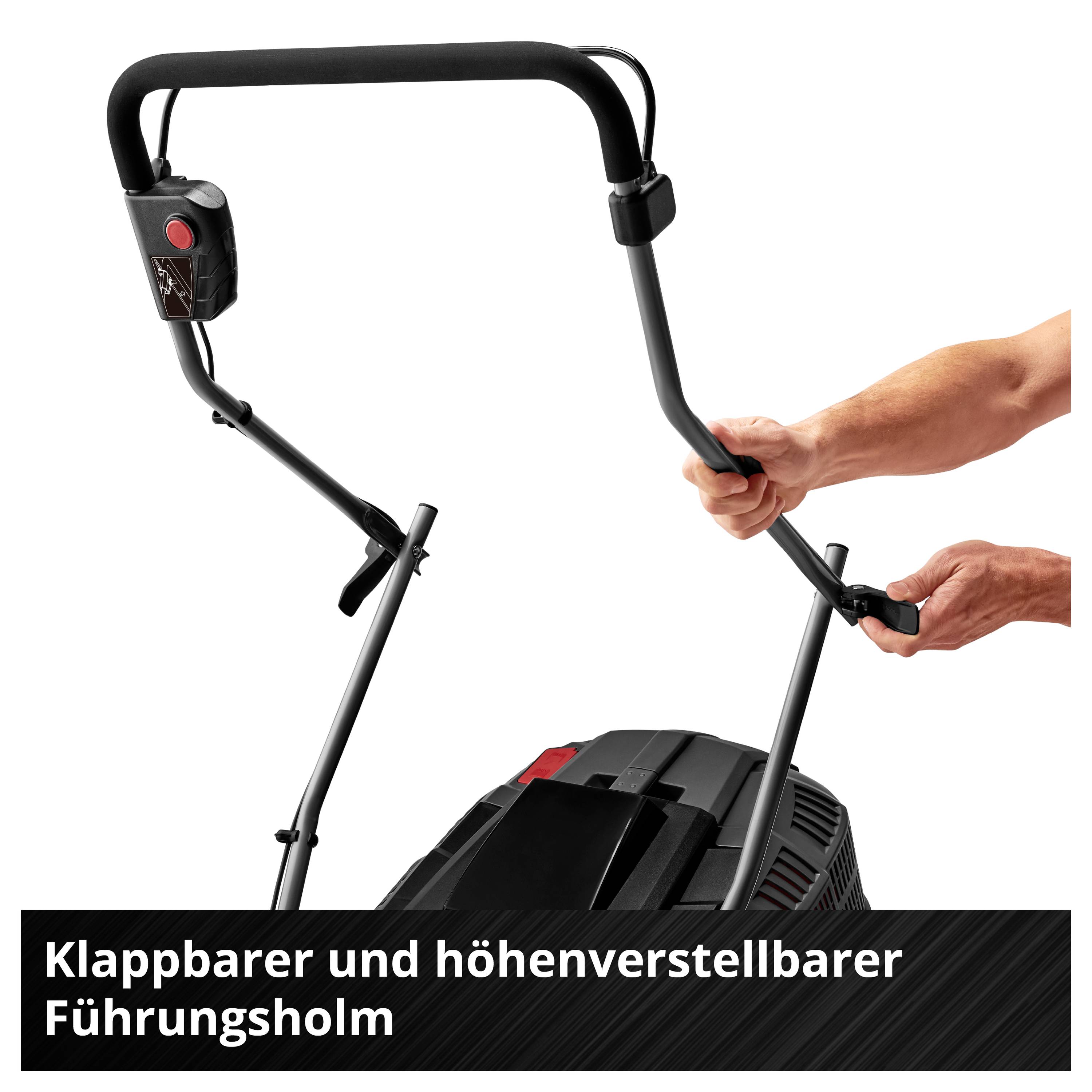 Einhell Power X-Change GE-CM 43 Li M Kit (2x4,0Ah) akumulatorowy Akumulatorowa kosiarka do trawy zaw. ładowarkę, zaw. 2 -10