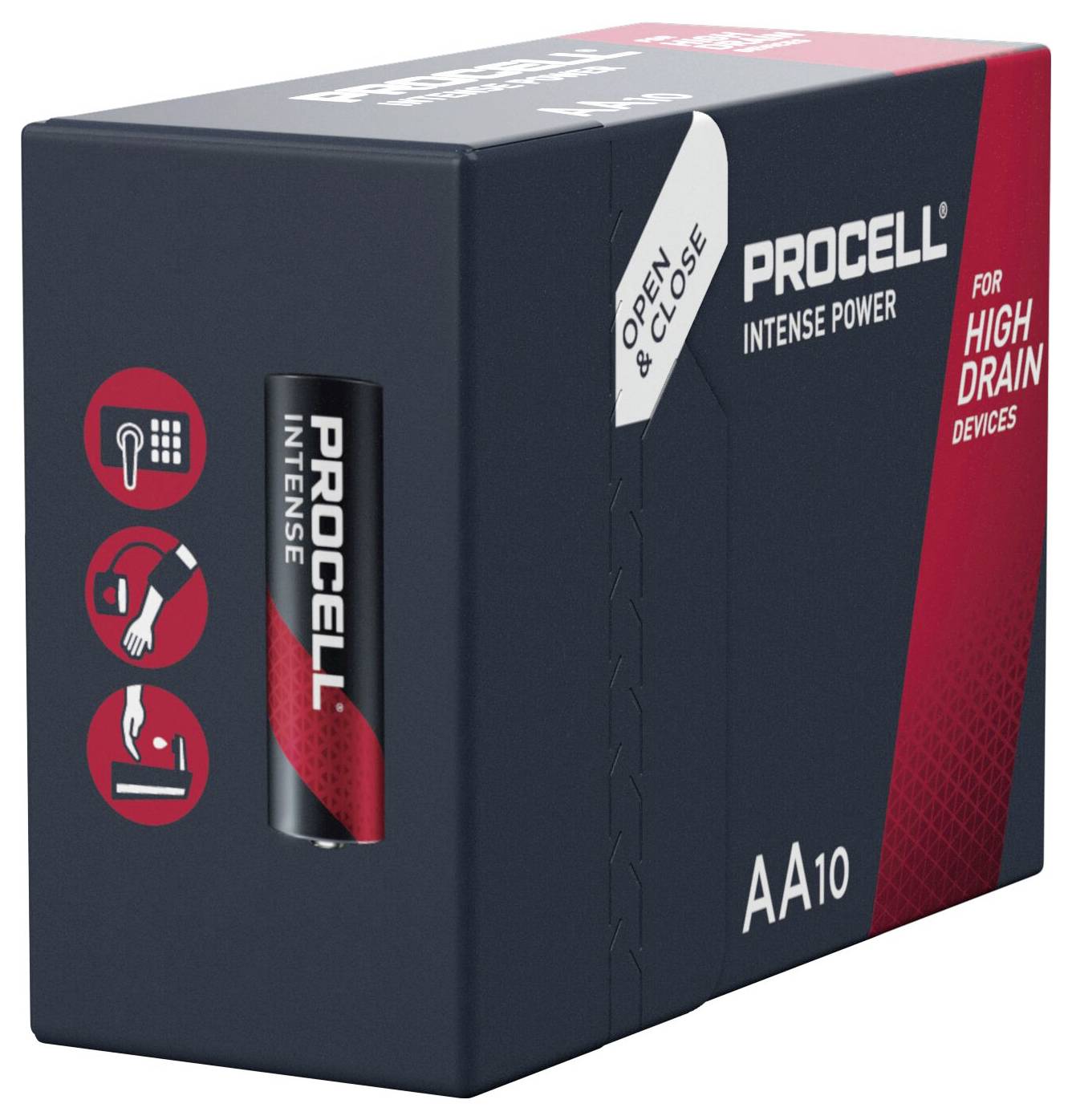 Батарейки типу АА PROCELL Procell Intense MN1500 5000394136830, 1,5 В, лужно-марганцеві, 10 шт.