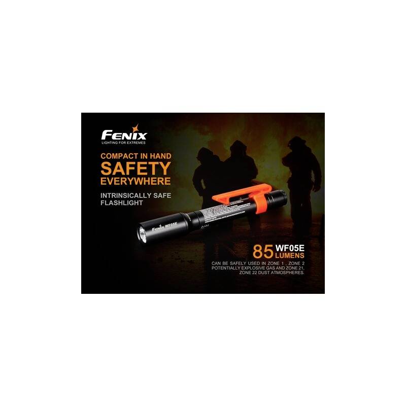 Ліхтарик Fenix Light WF05E FEWF05E чорного кольору, 85 лм