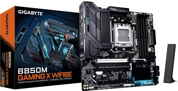 Płyta główna Gigabyte B850M GAMING X WF6E #####AMD AM5 Micro-ATX AMD® B850