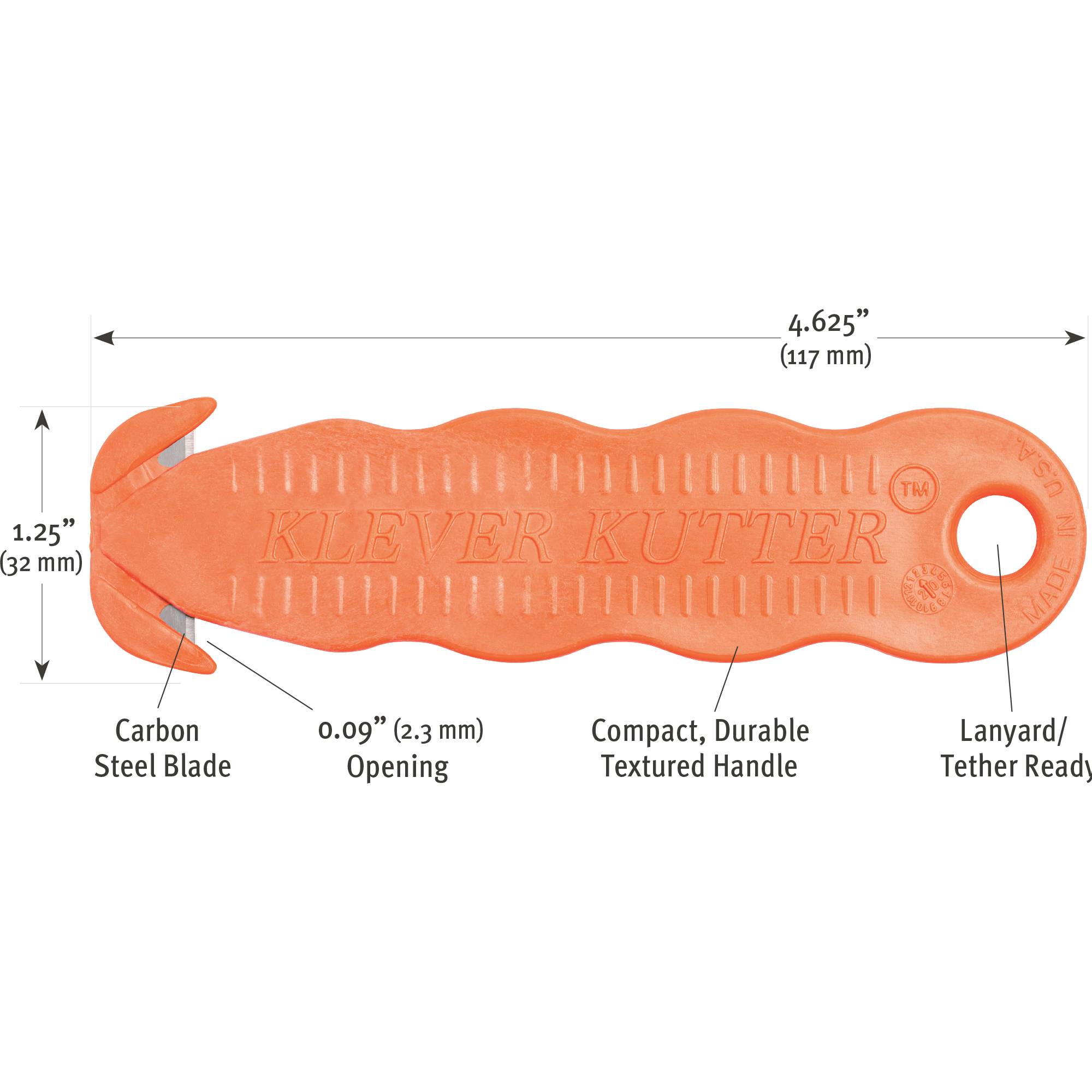 Frez Klever pomarańczowy KCJ-1G Berger & Schröter 2345301 1 szt.-2