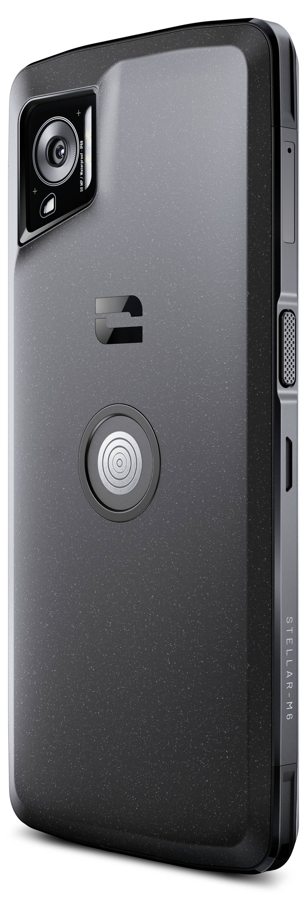 Смартфон Crosscall STELLAR-M6 LTE, зовнішній, дві SIM-картки, 128 ГБ, 15,5 см (6,1 дюйма), 50 Мп, Android™ 14, чорний