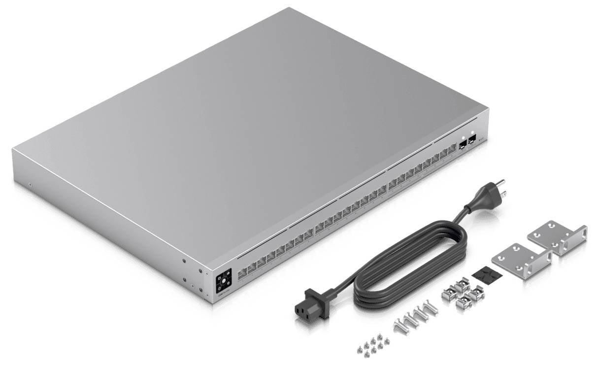 Мережевий комутатор Ubiquiti Networks UniFi USW Pro Max RJ45/SFP+ 24+2 порти