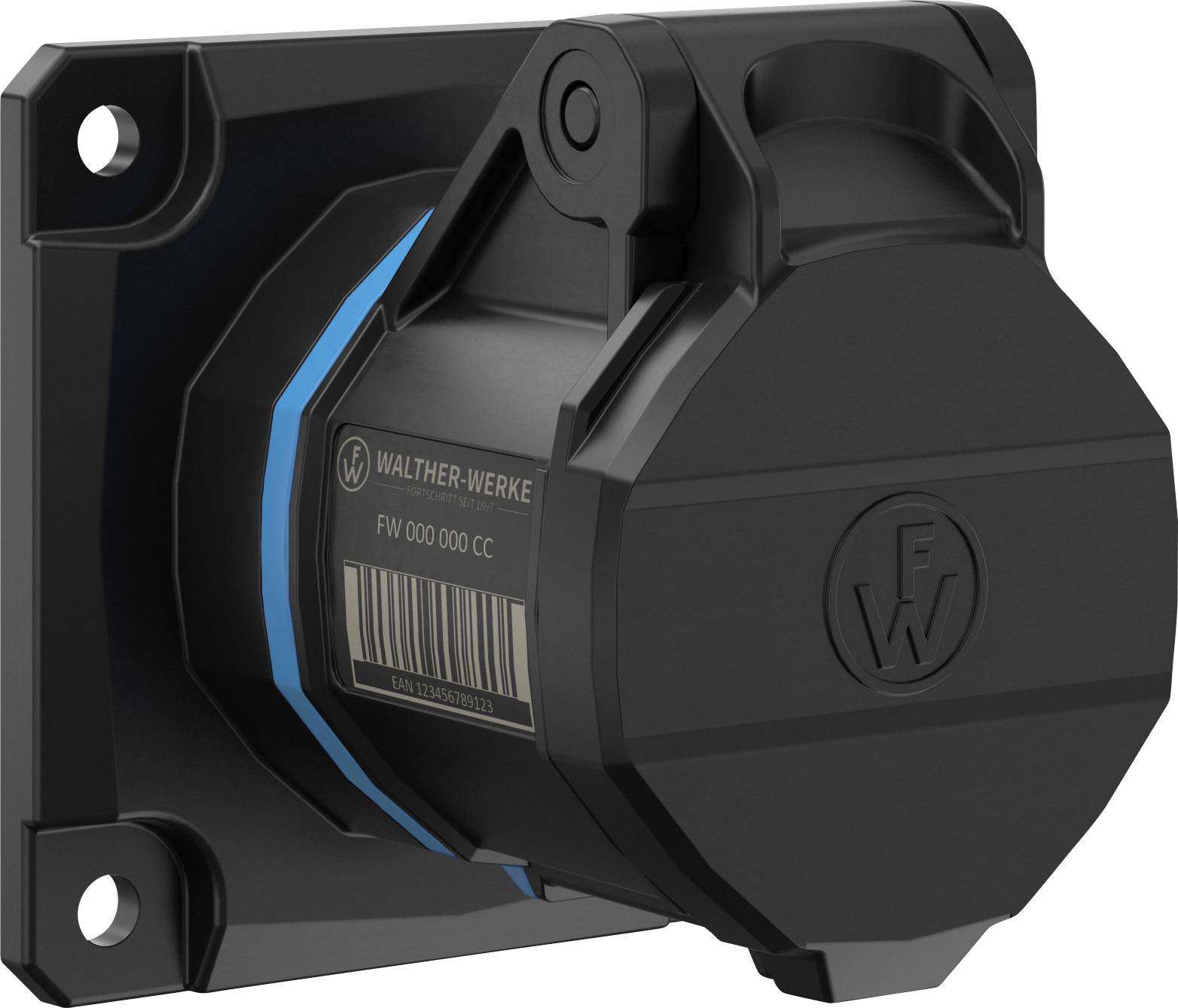 Монтажна коробка CEE Walther Werke FW410306CC 16 A 230 V