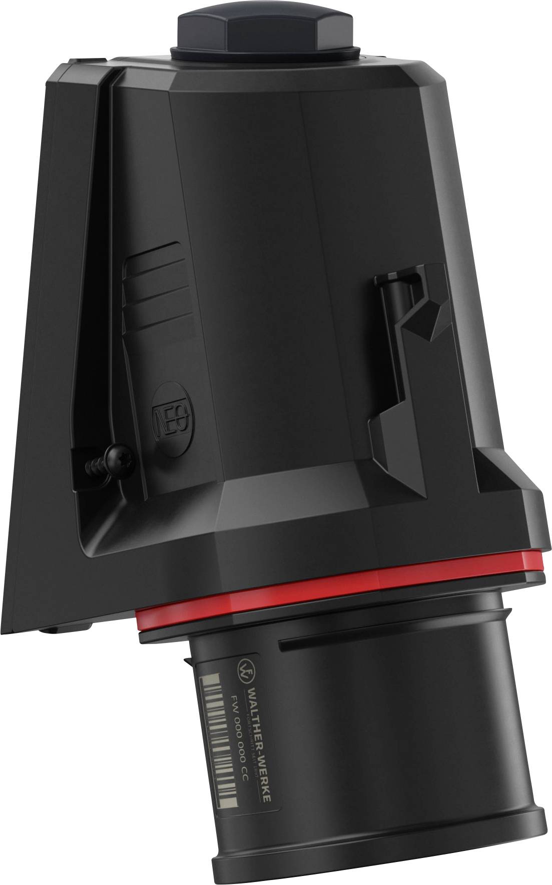 Роз'єм Walther Werke FW730506CC CEE чоловічий, 32 A, 230 В, 400 В