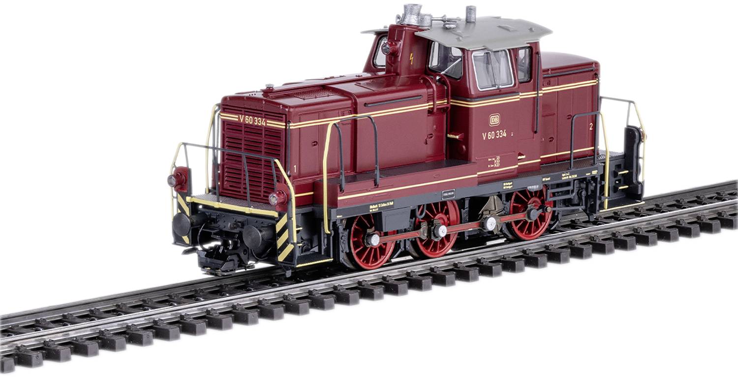 Тепловоз H0 Märklin 38600, цифровий звук змінного струму, довжина над буферами: 120 мм, епоха: III