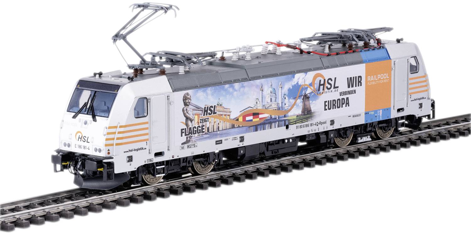 Електровоз H0 Märklin 38803, цифровий звук змінного струму, довжина над буферами: 217 мм, епоха: VI