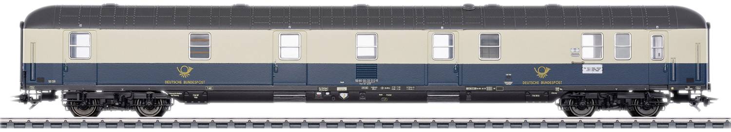 Багажний вагон Märklin 42851 типу H0 Post mr-a DB