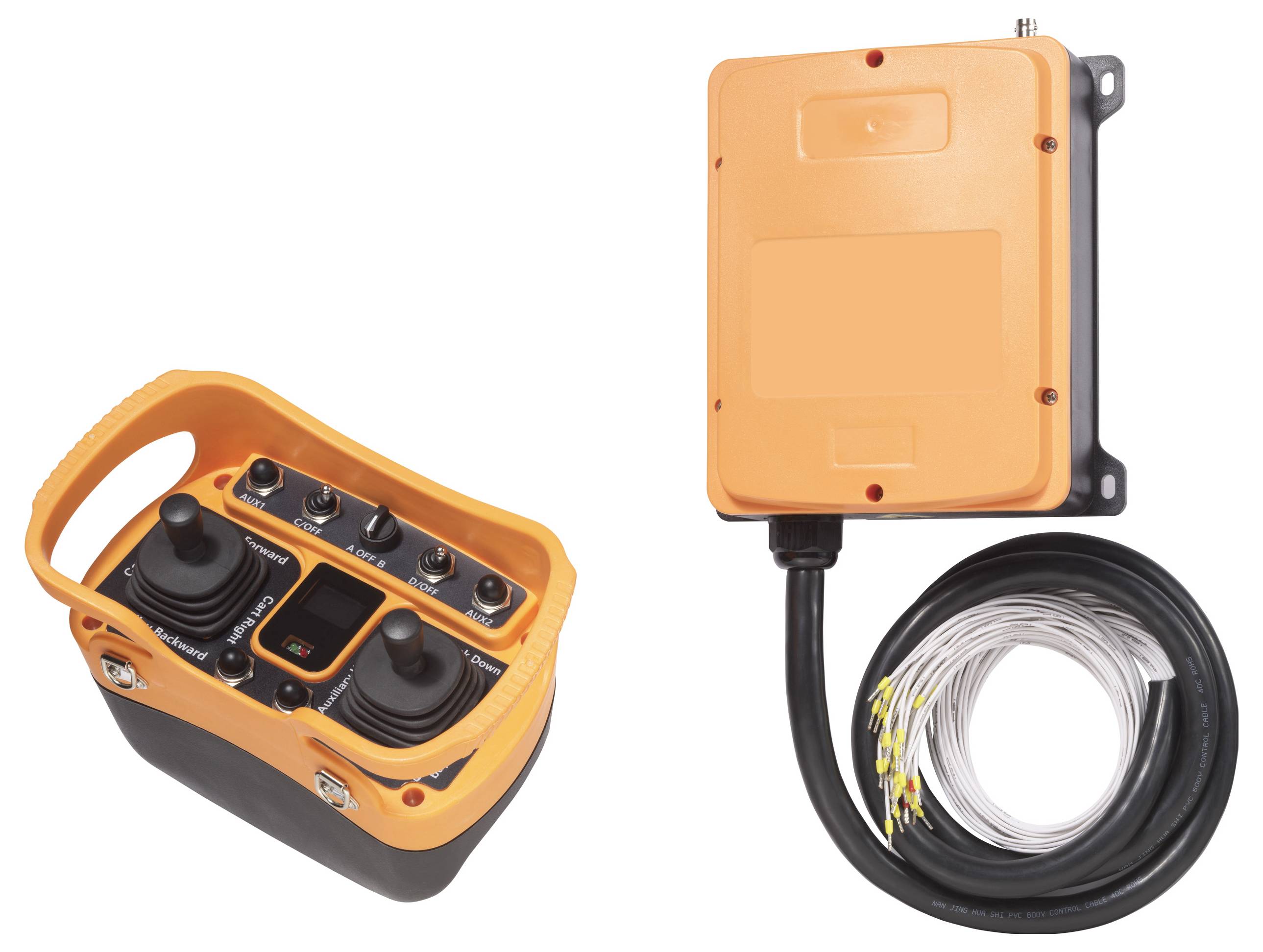 TRU COMPONENTS TC-13502024 Промисловий пульт дистанційного керування з радіоприймачем, джойстик, 12 - 24 В