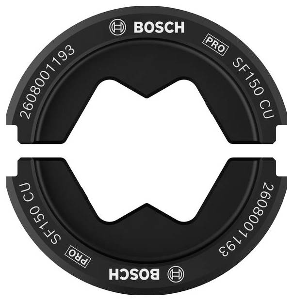 Вставка для обтискних щипців Bosch Accessories 2608001166 2608001166, 150 до 150 мм²