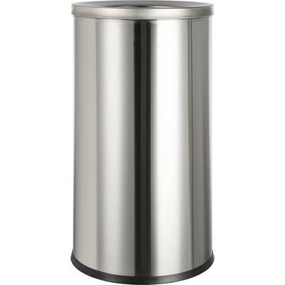 Elevar SP-SWB-001 SP-13503828 Pojemnik na odpady 50 l (Ø x W) 38 cm x 73 cm stal nierdzewna aluminiowy (satynowy) 1 szt.-0