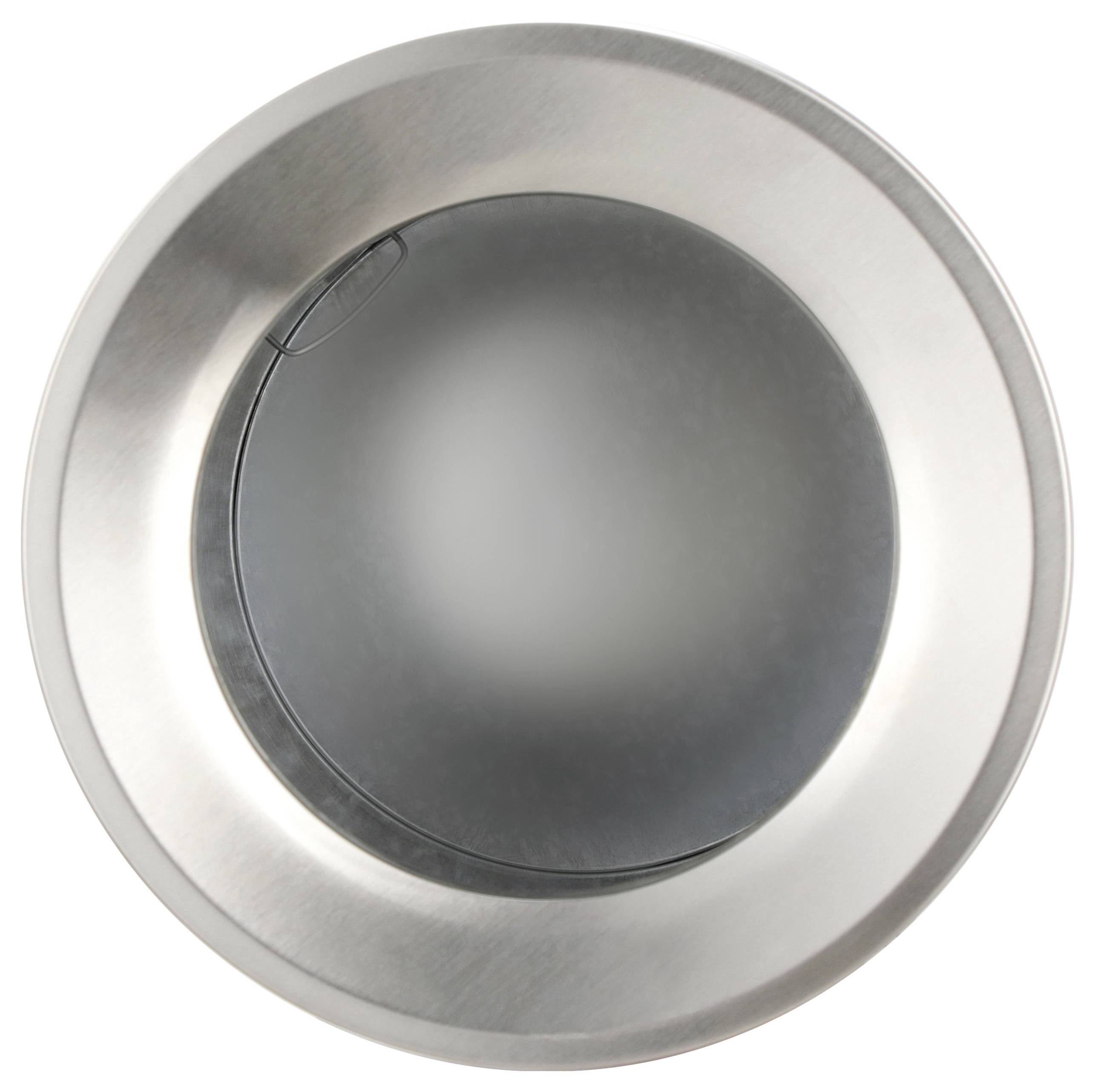 Elevar SP-SWB-001 SP-13503828 Pojemnik na odpady 50 l (Ø x W) 380 mm x 730 mm stal nierdzewna aluminiowy (satynowy) 1 sz-2