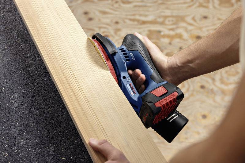 Акумуляторна ексцентрикова шліфувальна машина Bosch Professional GEX 18V-150-3 0601372904