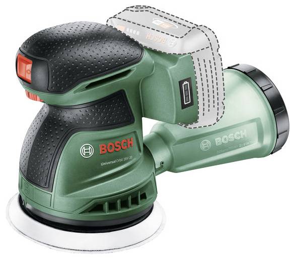 Акумуляторна шліфувальна машина Bosch Home and Garden UniversalOrbit 18V-20 06033E4102