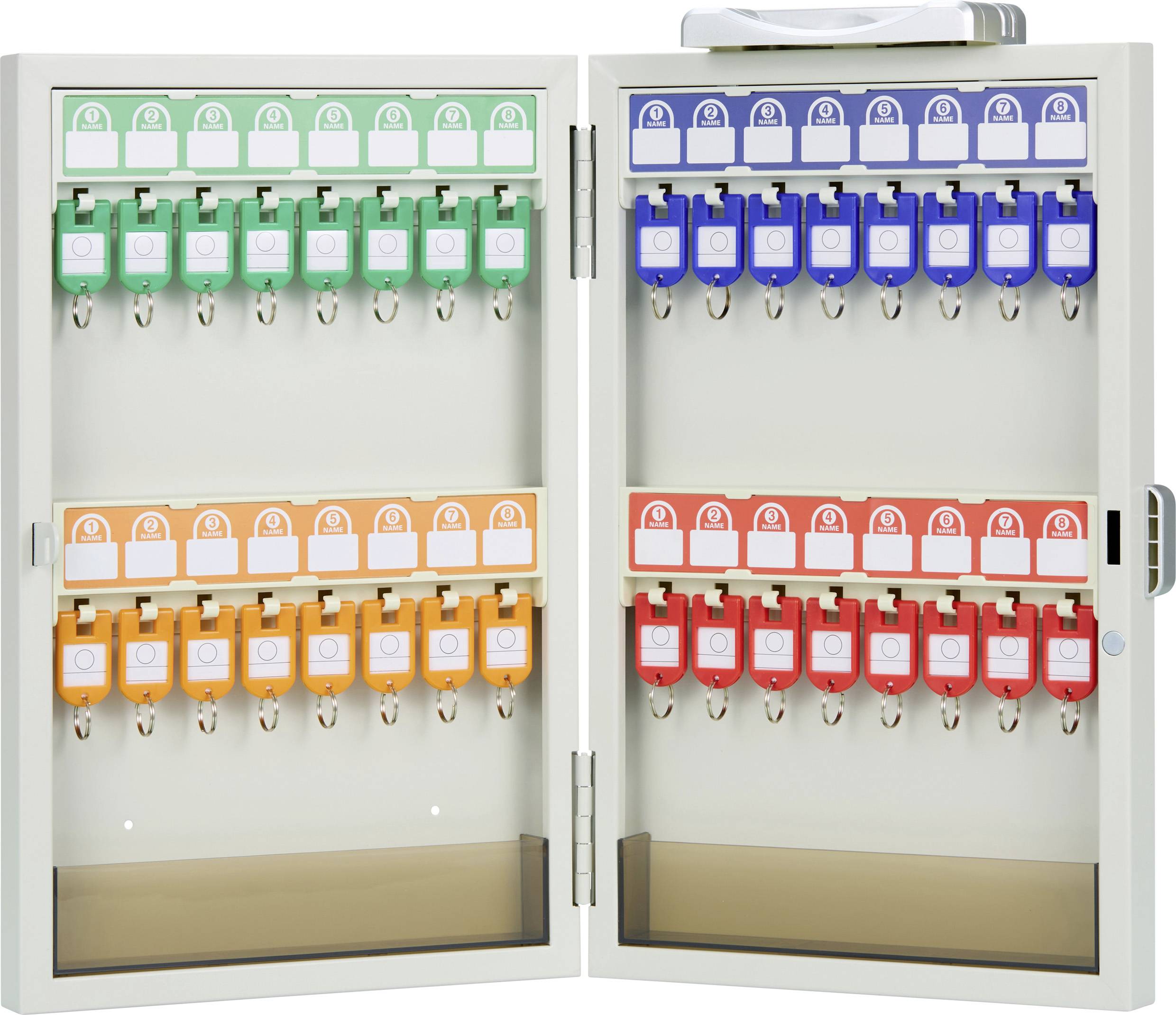 Szafka na klucze Elevar SP-32KB-001 SP-13504496 Ilośc haków 32-4