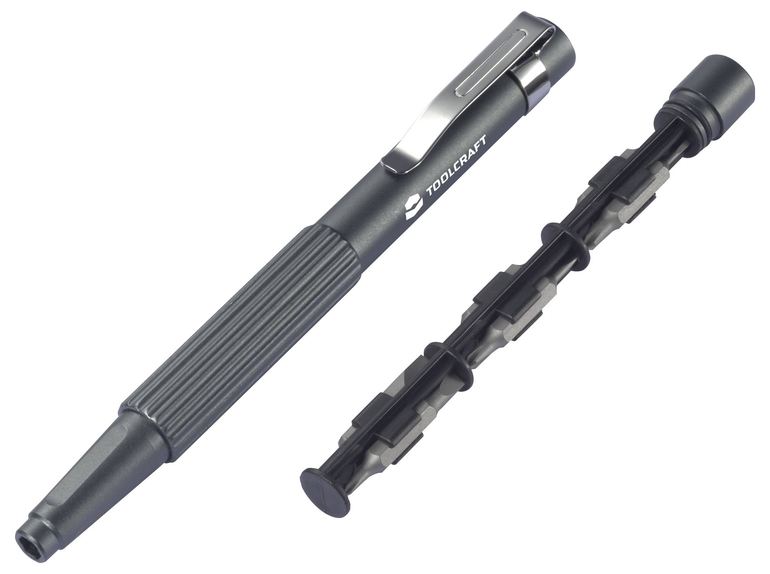 Викрутка TOOLCRAFT TO-101298 з 12 бітами, 1 шт.