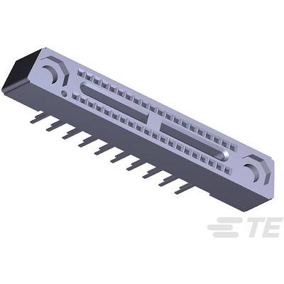 Szary złącze wtykowe z tworzywa sztucznego z wieloma stykami, przedstawione w widoku bocznym, zoptymalizowane do użytku w urządzeniach elektronicznych.