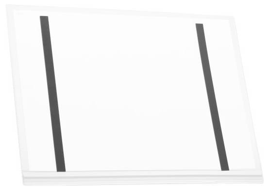 Міцний прозорий тримач для плакатів 501919 (Ш x В x Г) 335 x 445 x 0,6 мм
