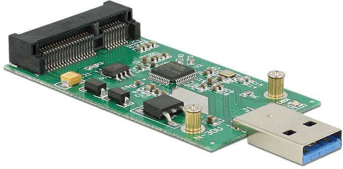 Перетворювач інтерфейсу Delock 62681 62681 [1x USB 3.0 - 1x mSATA]