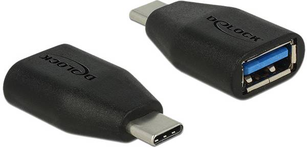 Delock USB 2.0 adapter [1x Złącze USB 3.1 A - 1x Port USB-C® 3.1] 65519 0 mm