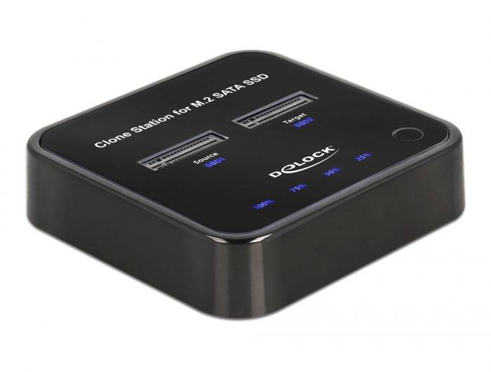 Док-станція для жорсткого диска Delock 64178 USB-C® з функцією клонування