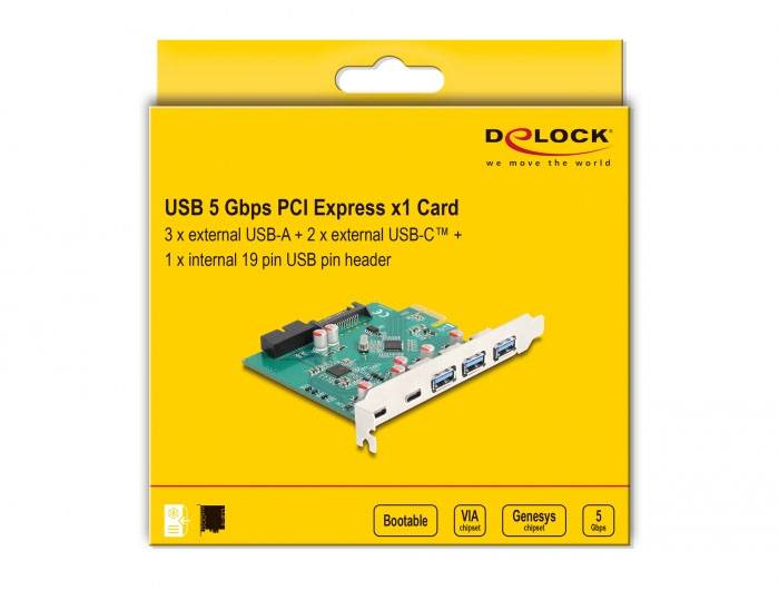 Karta PCI-Express Delock 90109 90109 PCIe-4