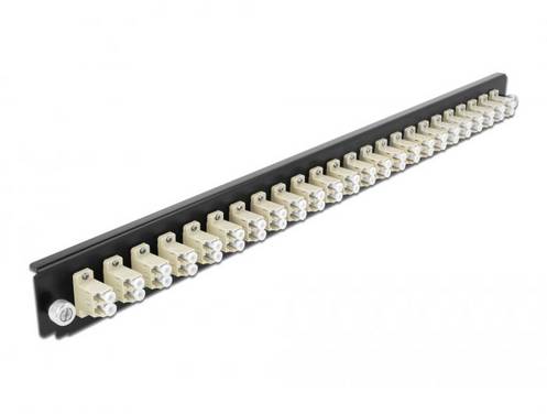Delock 43359 Światłowodowy panel przedni    1 U