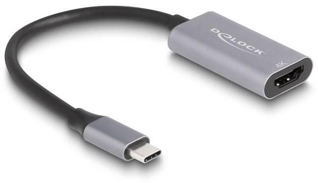 Адаптер Delock USB 2.0 [1x USB-C чоловічий - 1x HDMI жіночий] 60020 0,15 м 4K UHD