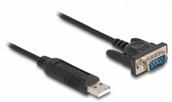 <br> Delock<br> Kabel USB<br> USB 2.0<br> Złącze męskie USB-A, VGA 9pin. Wtyczka<br> 0.50 m<br> czarny<br> <br> 66461<br>