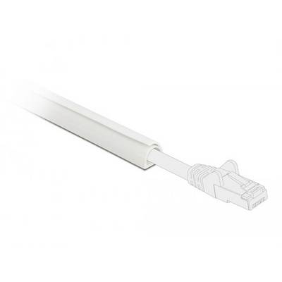 Delock Kanał kablowy PCW biały (D x S x W) 1 m x 10 mm x 10 mm 1 szt. 20717-0