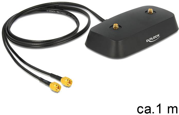 Delock 88739 88739 Podstawka magnetyczna anteny WLAN-1