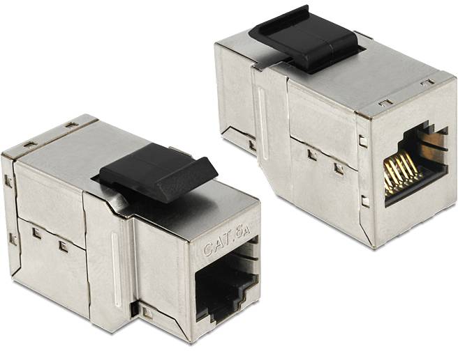 Delock 86166 Модуль RJ45 Keystone CAT 6a 1 шт.
