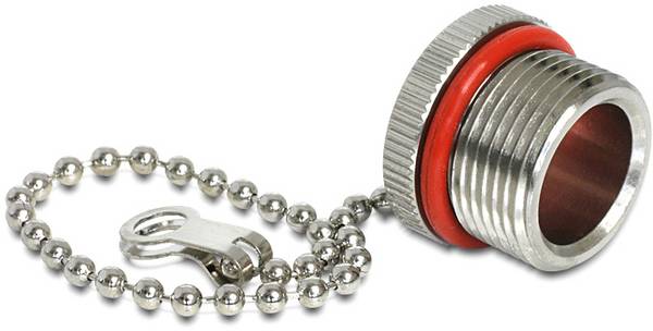 Delock 88716 88716 kapturek zamykający srebrny 1 szt. torba