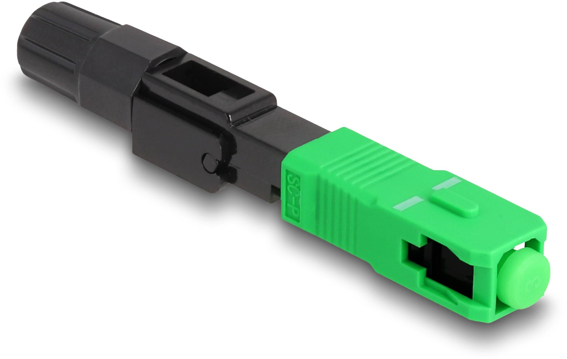 Delock 87989 Złącze światłowodowe czarny, zielony 1 szt.-0