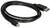 Czarny kabel HDMI z wtyczką na każdym końcu, odpowiedni do połączeń wideo i audio między urządzeniami.