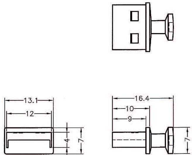 Delock 64009 Kapturek ochronny 64009, 10 szt.-2