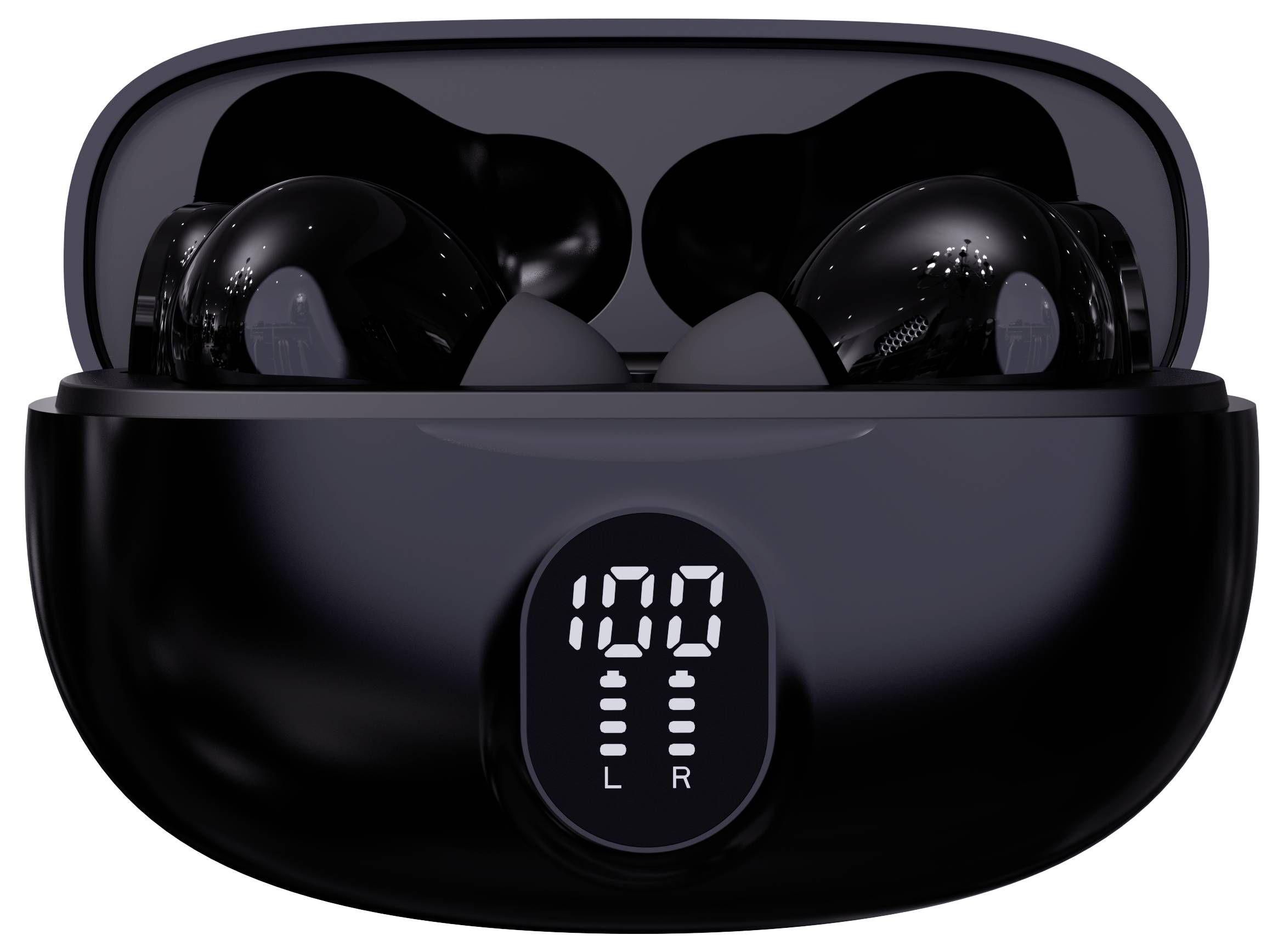 Denver TWE-57B BLACK Bluetooth стерео навушники-вкладиші чорного кольору для мобільного телефону