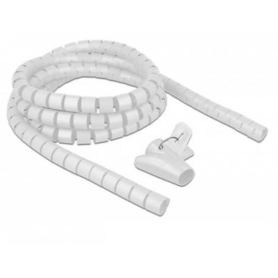 Delock Wąż spiralny polietylen biały (Ø x W) 20 mm x 2.5 m 1 szt. 18840-0