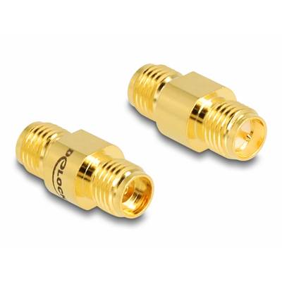 Adapter HF Delock 90085 złącze żeńskie RPSMA - złącze żeńskie SMA 1 szt.-0