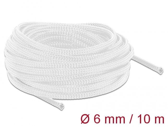 Delock 20693 20693 Wąż zbrojony biały poliester 10 m 3 do 9 mm 1 szt.-1