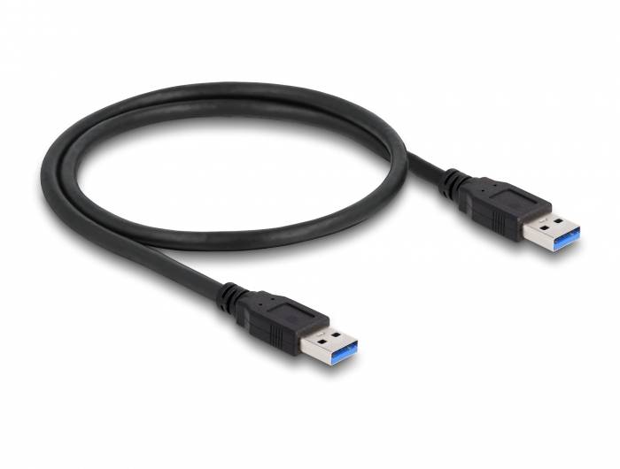 Delock 64181 USB-Hub 4 porty USB-A, Gniazdo DC 3,5 mm USB 3.2 Gen2 10 GBit/s szary 64181-3