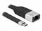 Adapter USB-C do Ethernet: Adapter łączy urządzenia z interfejsem USB-C z gniazdem Ethernet, umożliwiając podłączenie do przewodowej sieci komputerowej.