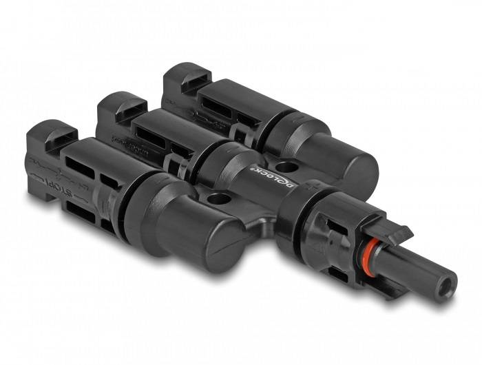 Delock 60025 60025 Złączka solarna 2.5 mm² Długość kabla 0 mm-2