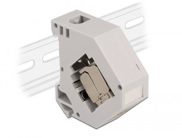 Delock 86014 Adapter szyny górnej Keystone CAT 6a 1 szt.