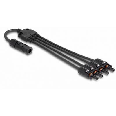 Delock 88226 88226 Kabel solarny 4 mm² Długość kabla 50 cm-0