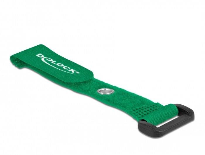 Delock Opaska kablowa na rzepy (D x S) 150 mm x 20 mm zielony 5 szt.-1