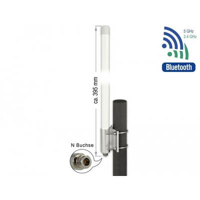 Delock 12632 12632 Antena WLAN 8 dBi 2.4 GHz-0