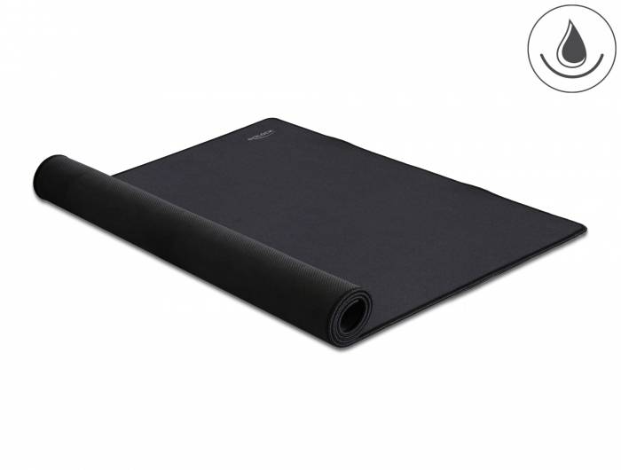 Delock 12027 Podkładka pod mysz gamingowa czarny-1