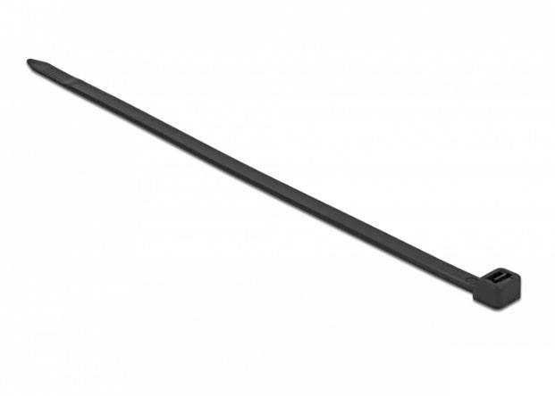 Delock 19725 Opaska kablowa czarny 10 szt.-1