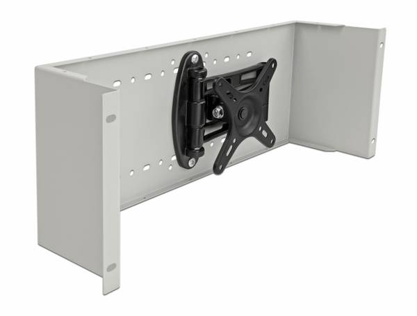 <br> Delock<br> 42640<br> <br> Uchwyt do monitora<br> 1 Wyświetlacz<br> <br> szary<br> Obrotowy, Uchylny<br>